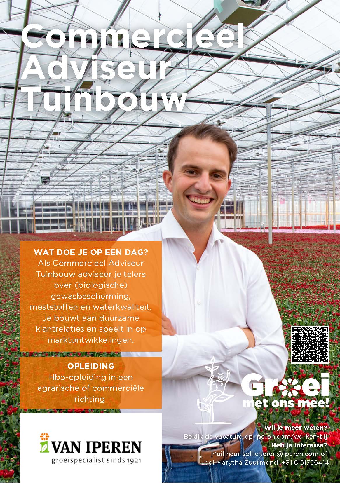 Commercieel Adviseur Tuinbouw - Van Iperen
